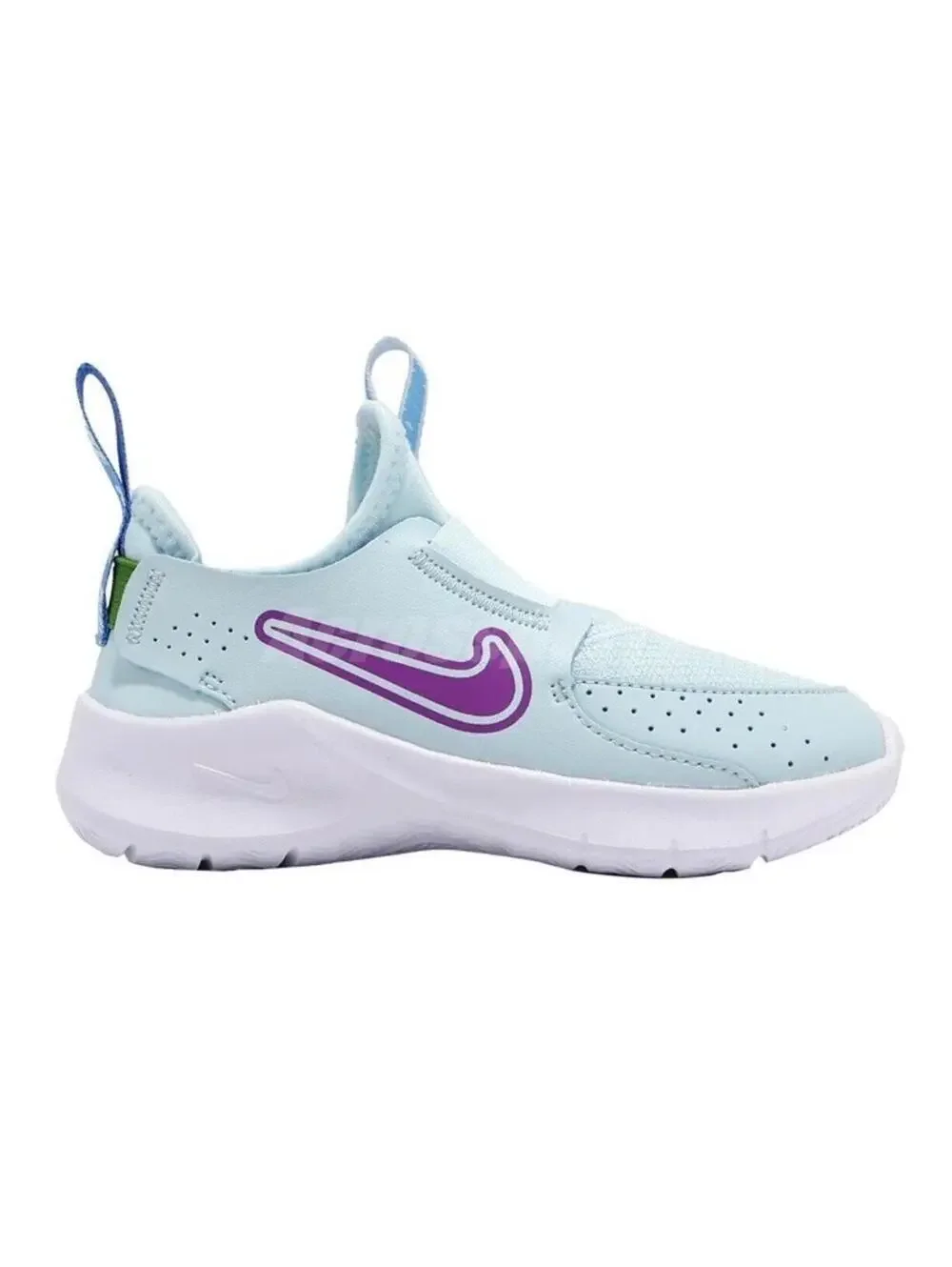 Nike Flex Runner 3 Glacier Blue Hyper Violet Kid Preschool Running FN1294 Sz 6.5